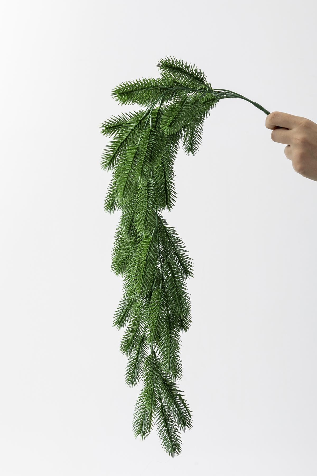 Yapay Çam Sarmaşık Uv Korumalı Koyu Yeşil 75 Cm 5 Dal