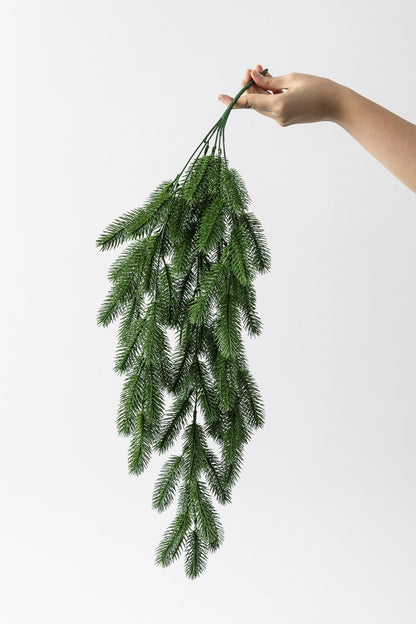 Yapay Çam Sarmaşık Uv Korumalı Koyu Yeşil 75 Cm 5 Dal