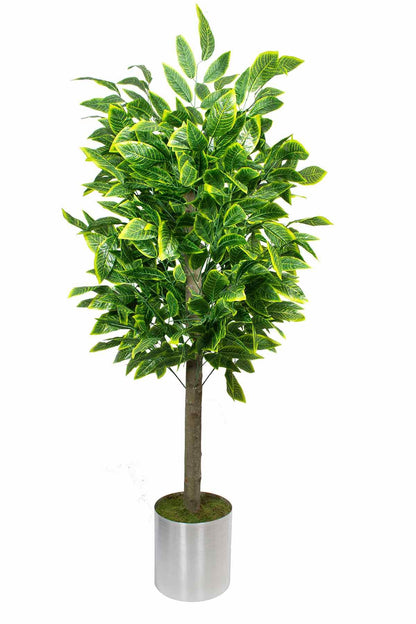 Yapay Ceviz Ağacı Sarı Desenli 180 Cm