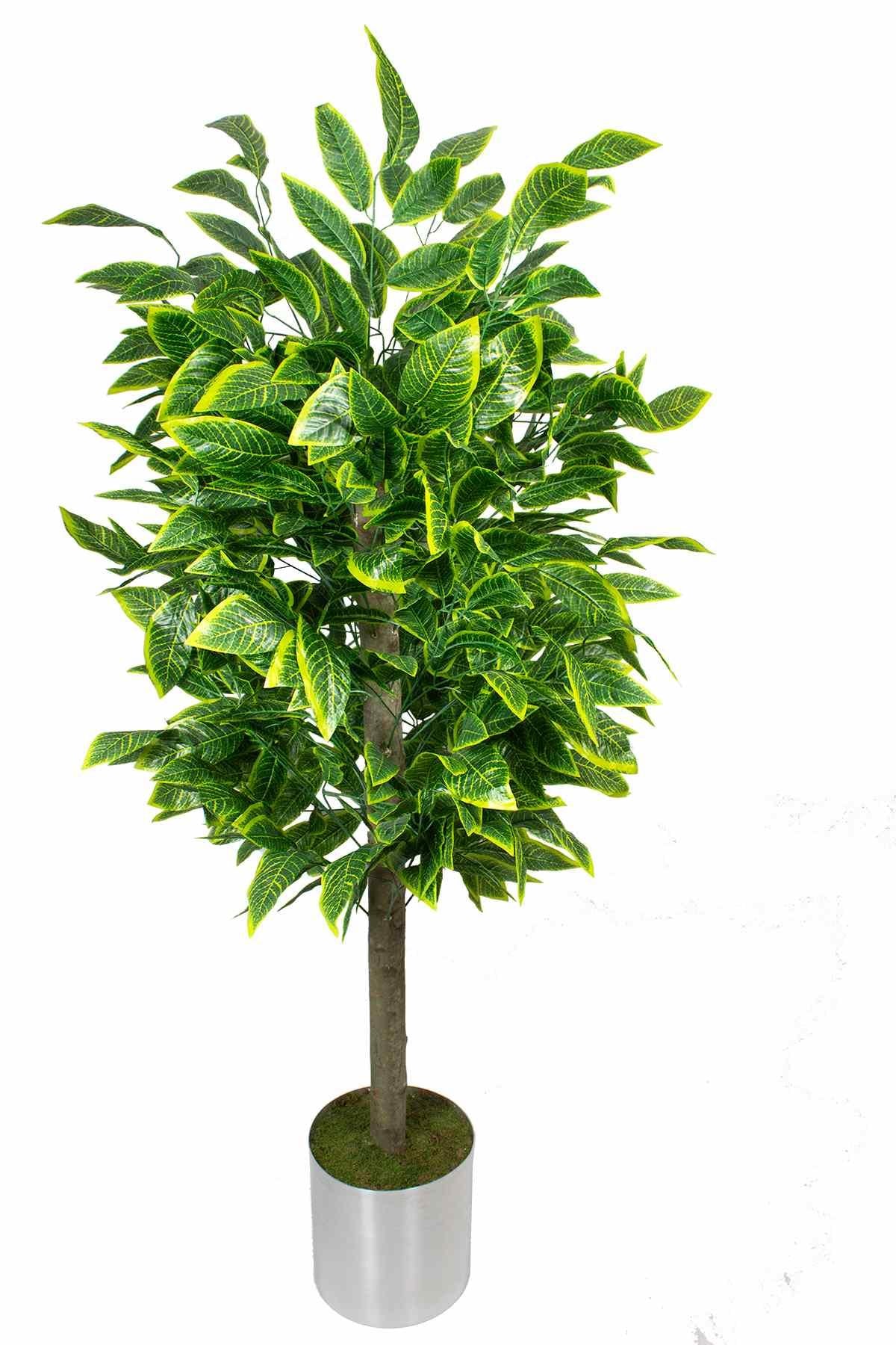 Yapay Ceviz Ağacı Sarı Desenli 180 Cm