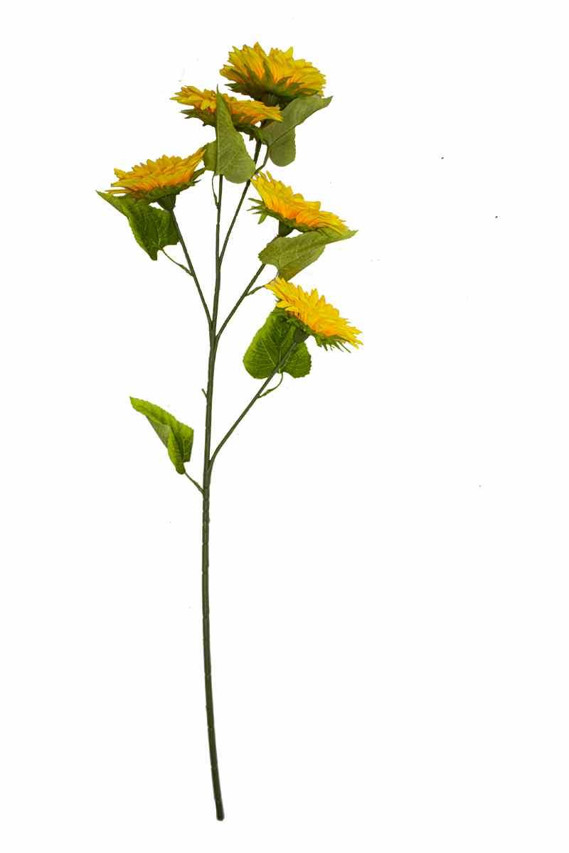 Yapay Çiçek Ayçiçeği (Sunflower) 100 Cm 5 Dal