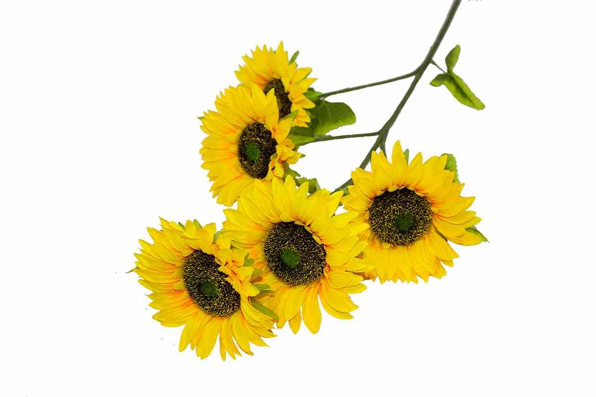 Yapay Çiçek Ayçiçeği (Sunflower) 100 Cm 5 Dal