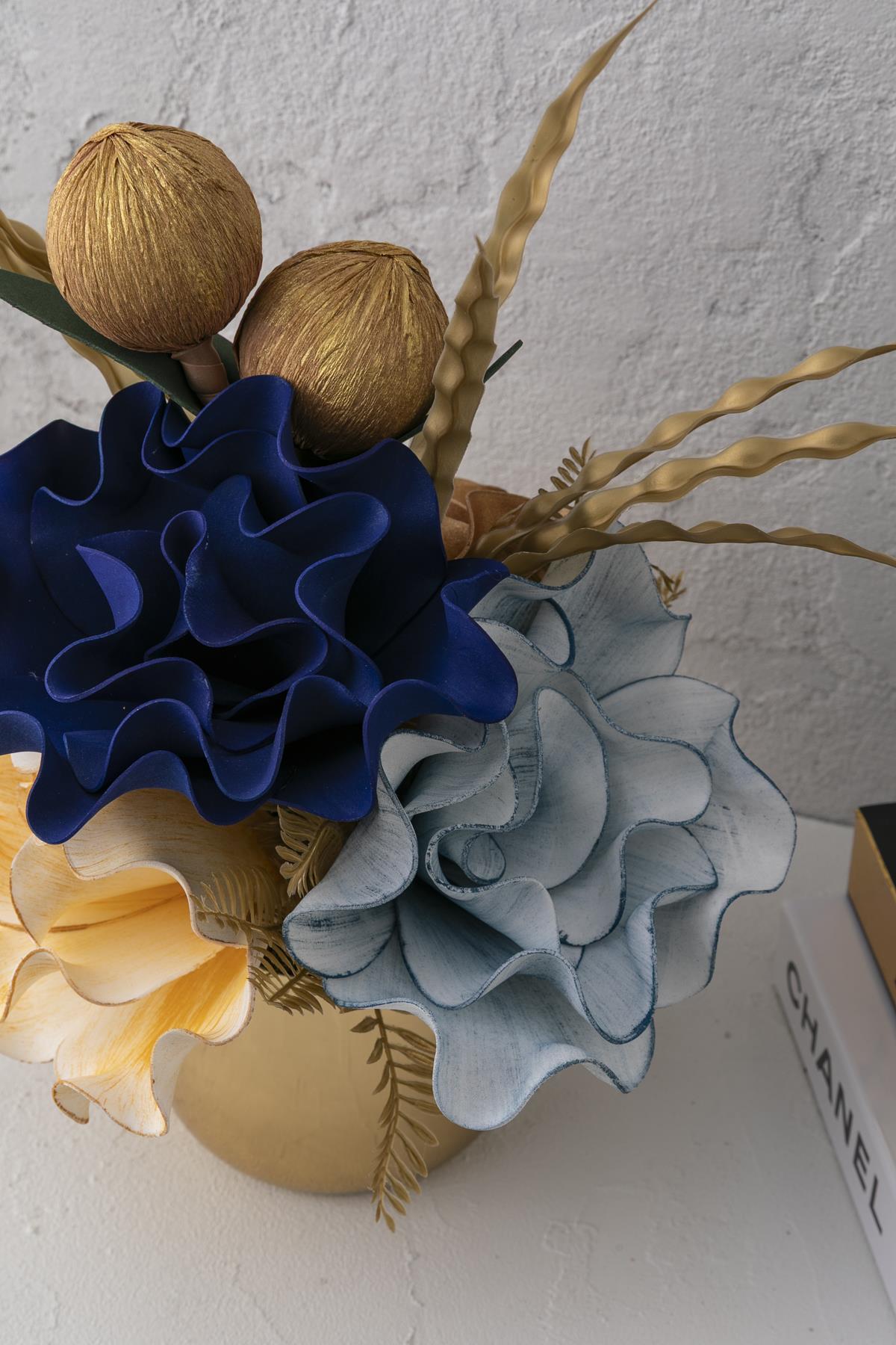 Yapay Çiçek Cezve Aranjman 605