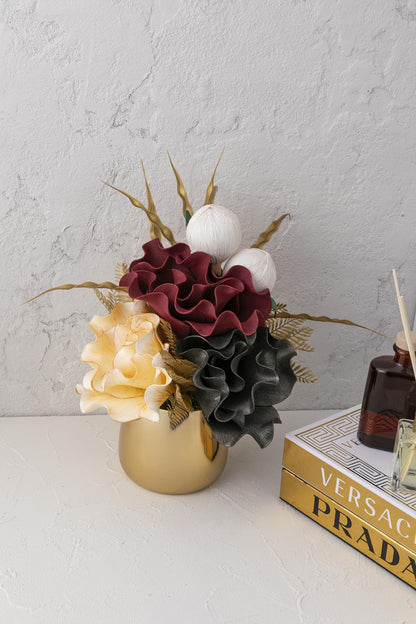 Yapay Çiçek Cezve Aranjman 802