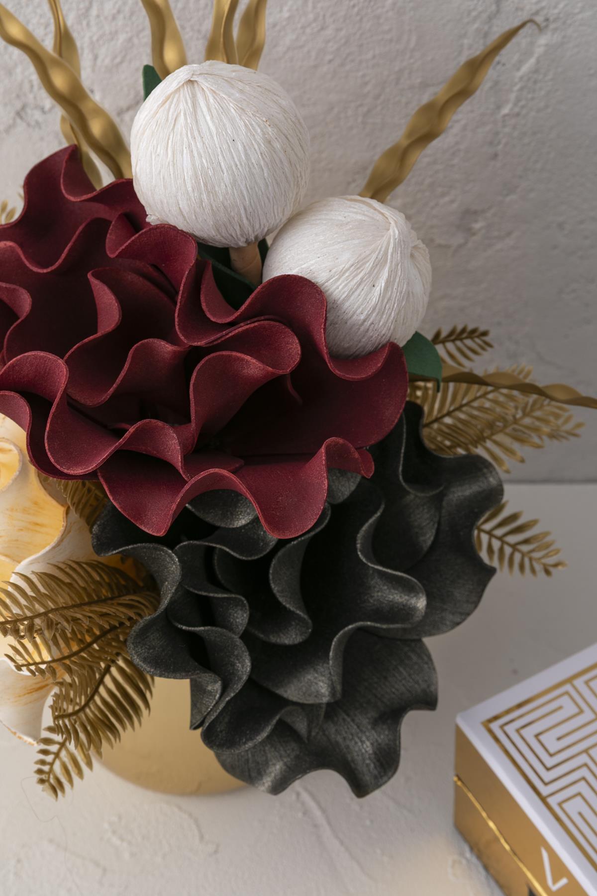 Yapay Çiçek Cezve Aranjman 802