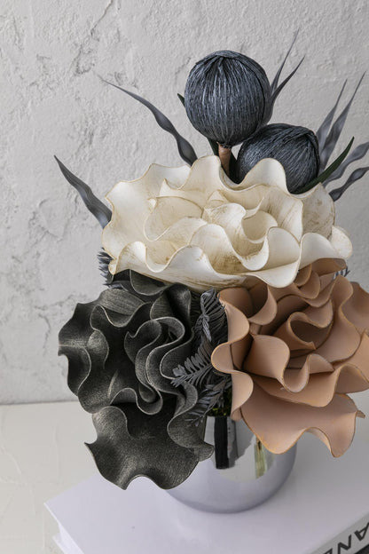 Yapay Çiçek Cezve Aranjman 803