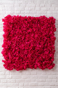 Yapay Çiçek Duvarı 100x100