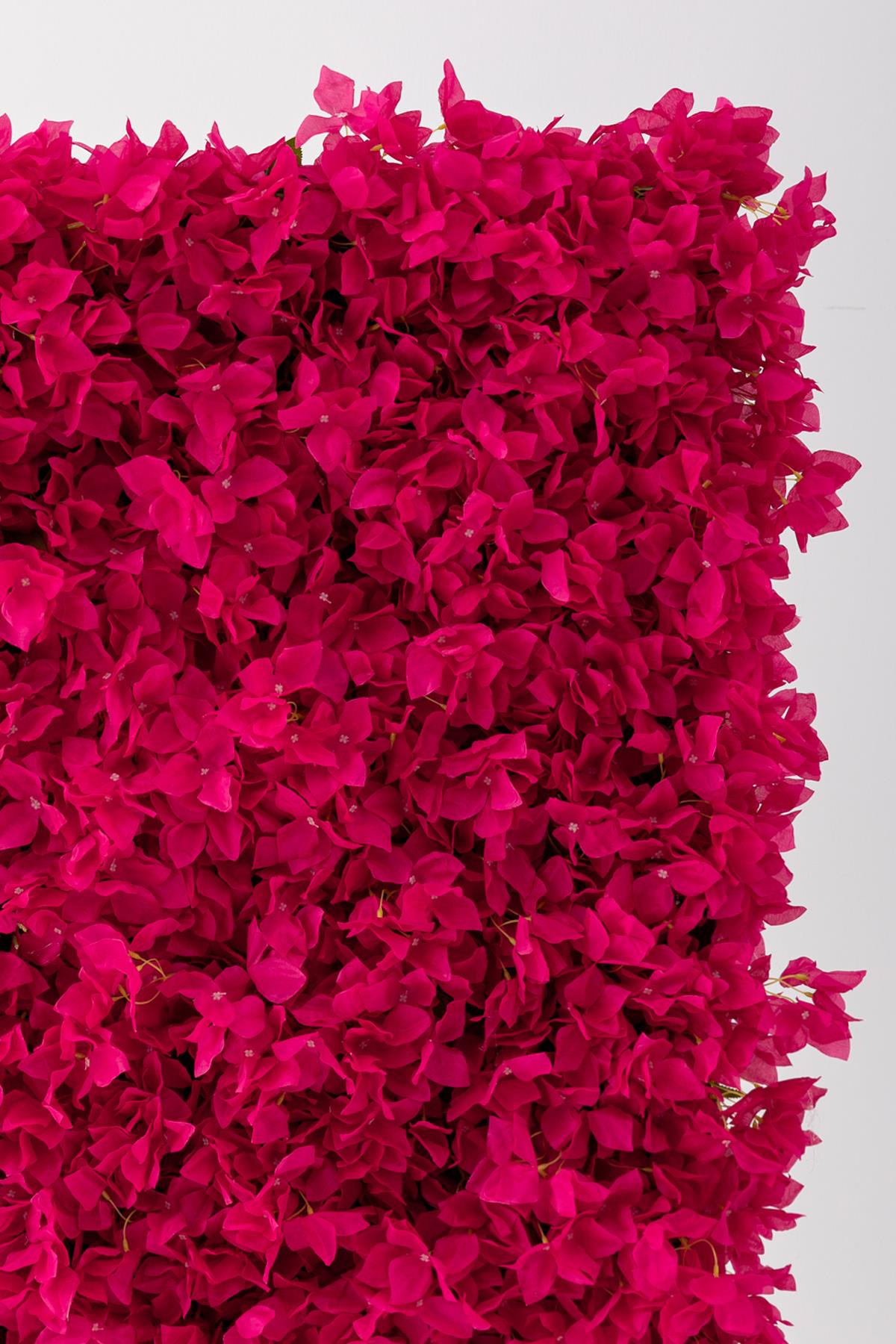 Yapay Çiçek Duvarı 100x100