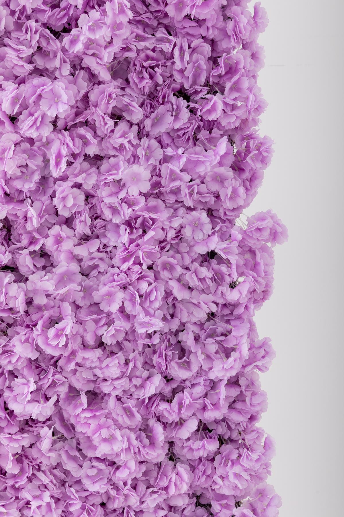 Yapay Çiçek Duvarı 100x100