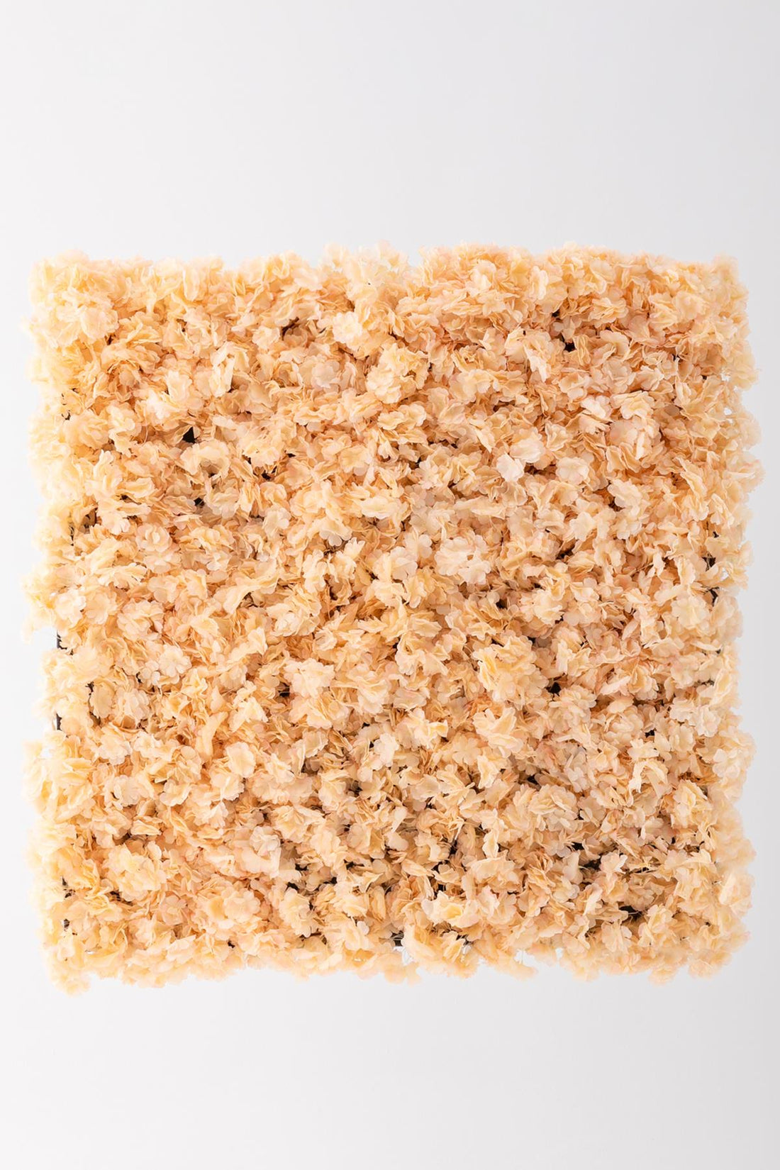 Yapay Çiçek Duvarı 100x100 Somon