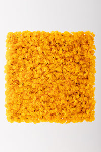 Yapay Çiçek Duvarı 100x100 Turuncu