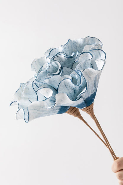Yapay Çiçek Lateks Açık Mavi 50 Cm