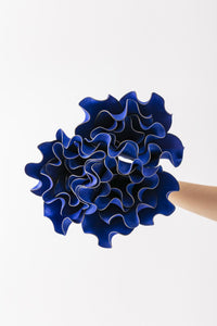 Yapay Çiçek Lateks Koyu Mavi 50 Cm