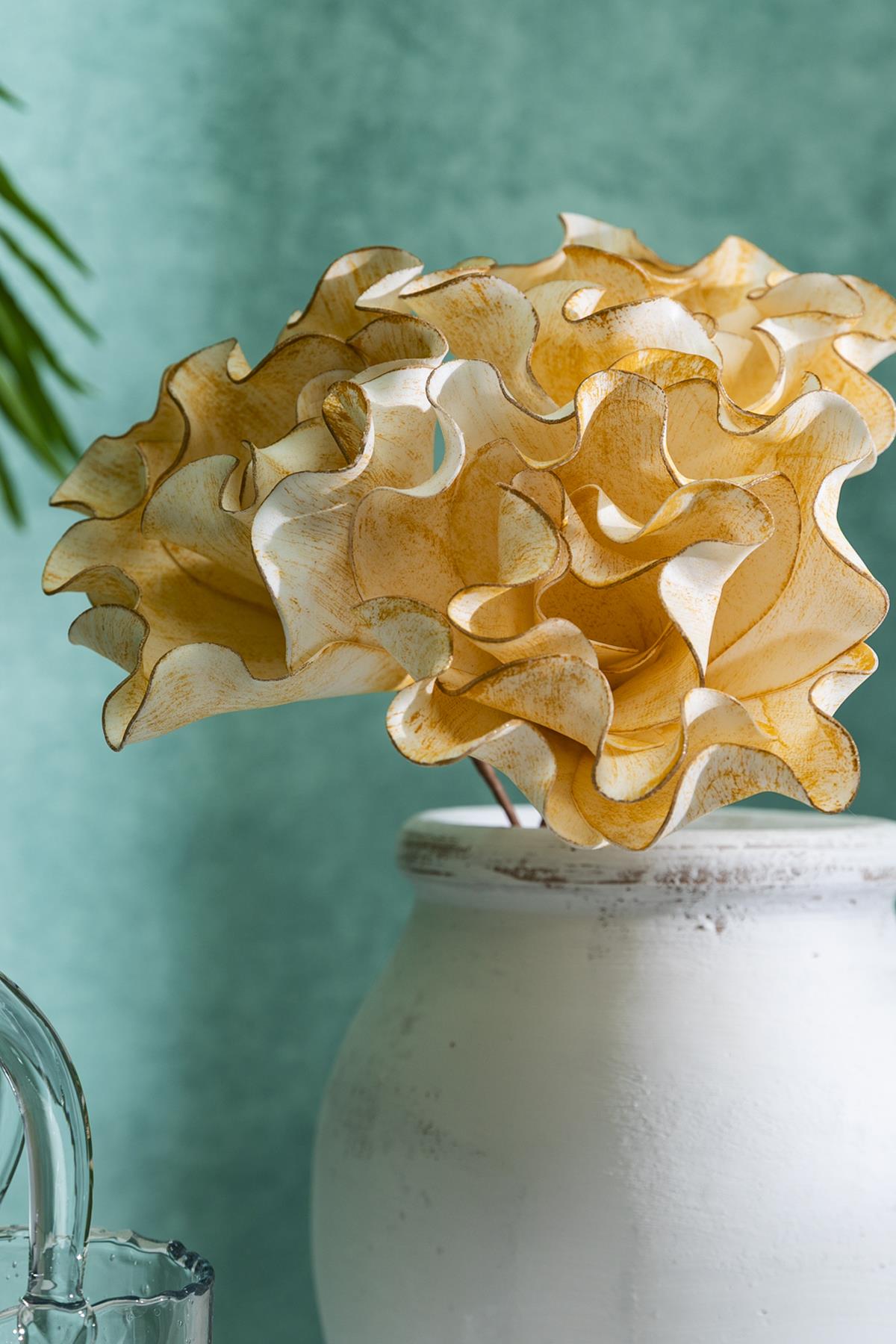 Yapay Çiçek Lateks Sarı 50 Cm