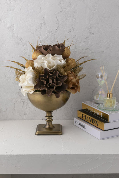 Yapay Çiçek Orta Eskitme Aranjman 701