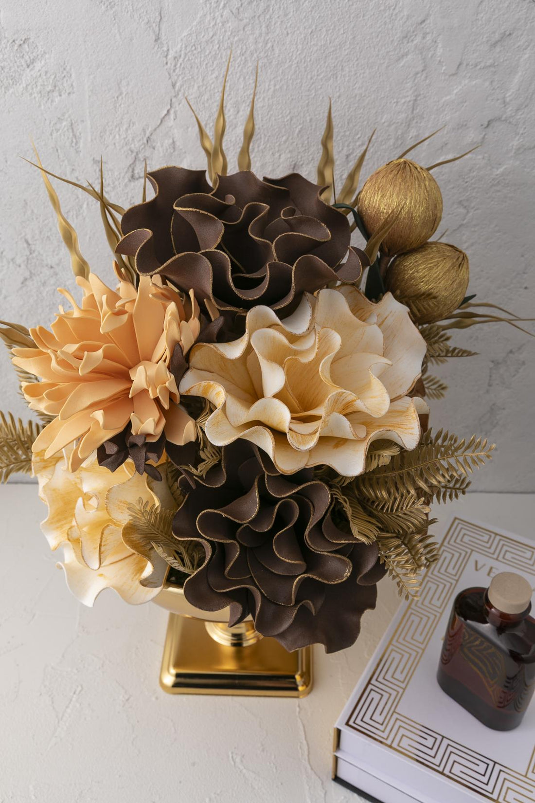 Yapay Çiçek Orta Eskitme Aranjman 702