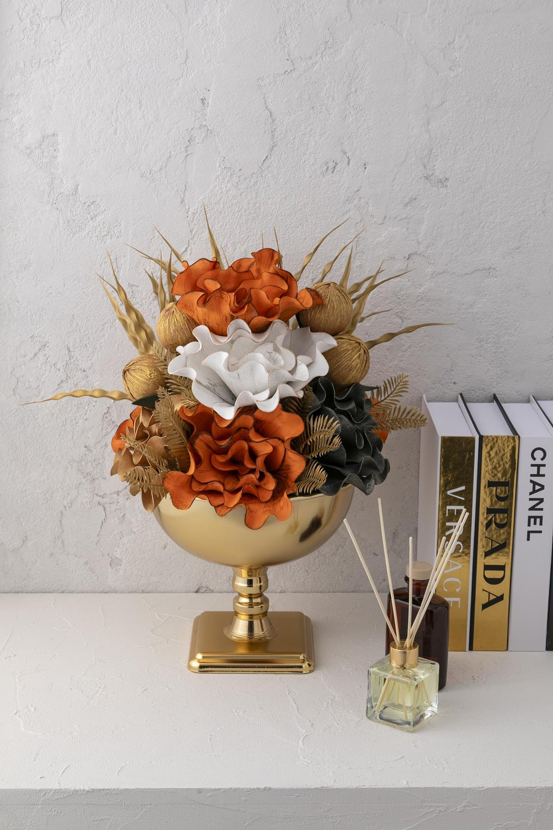 Yapay Çiçek Orta Eskitme Aranjman 703