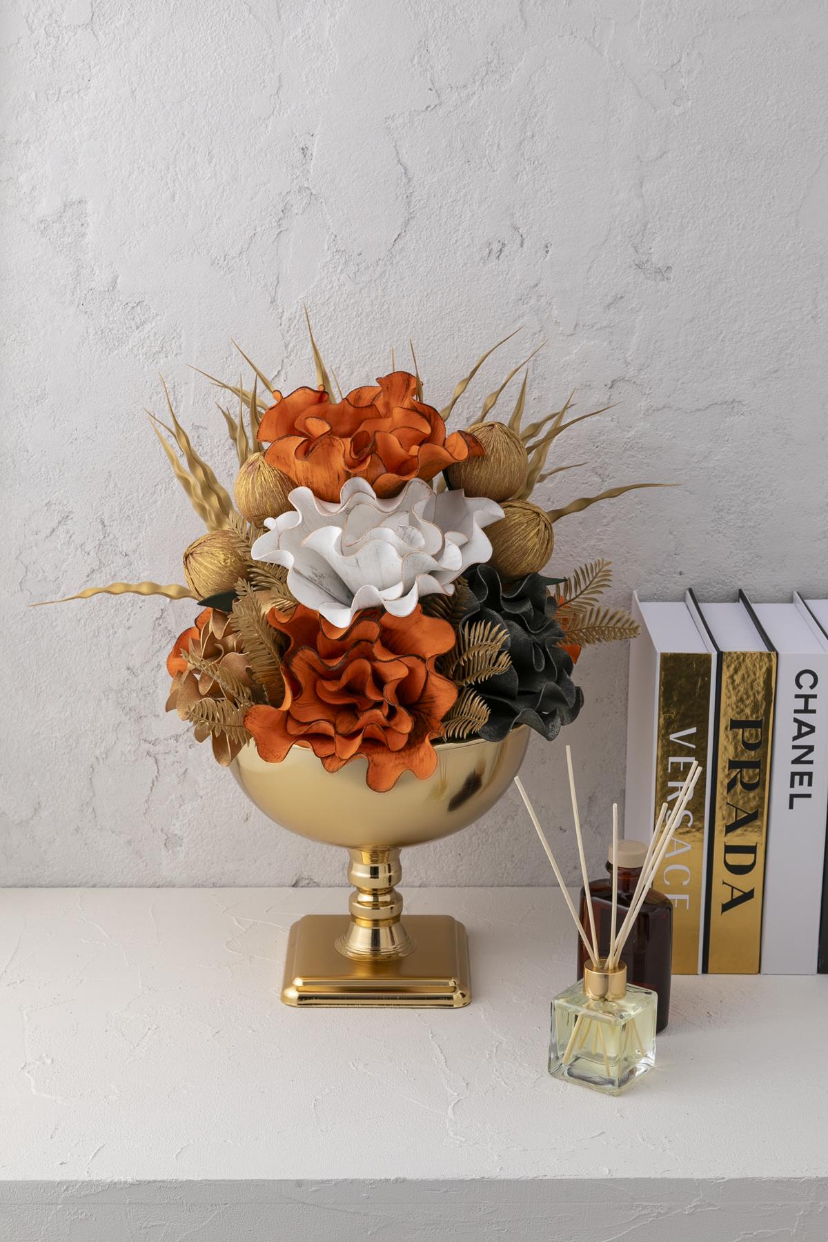 Yapay Çiçek Orta Eskitme Aranjman 703