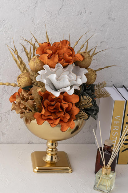 Yapay Çiçek Orta Eskitme Aranjman 703