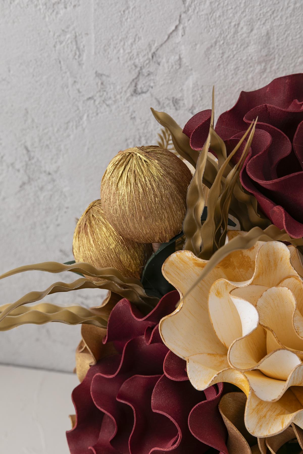 Yapay Çiçek Orta Eskitme Aranjman 704