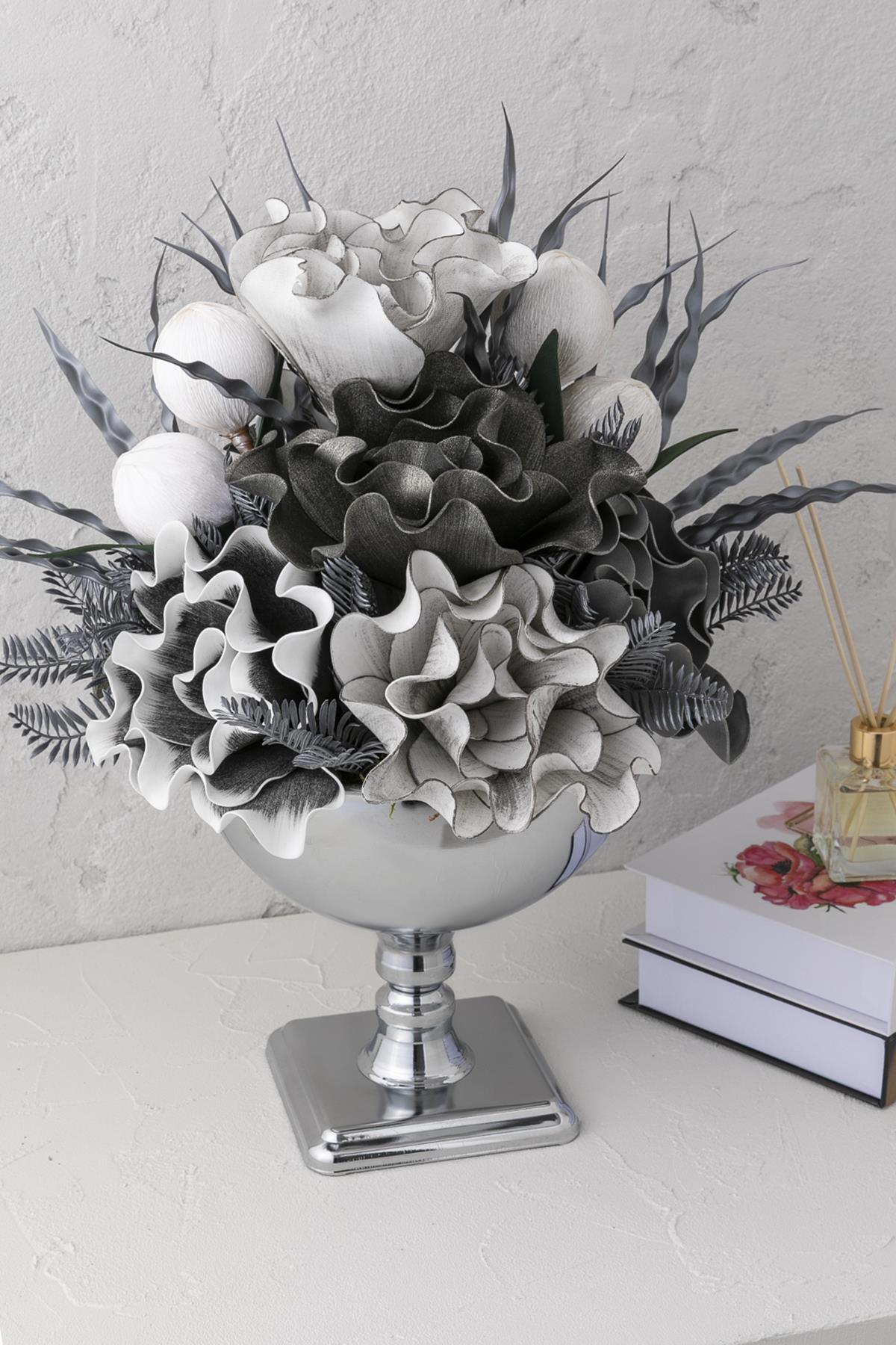 Yapay Çiçek Orta Eskitme Aranjman 705