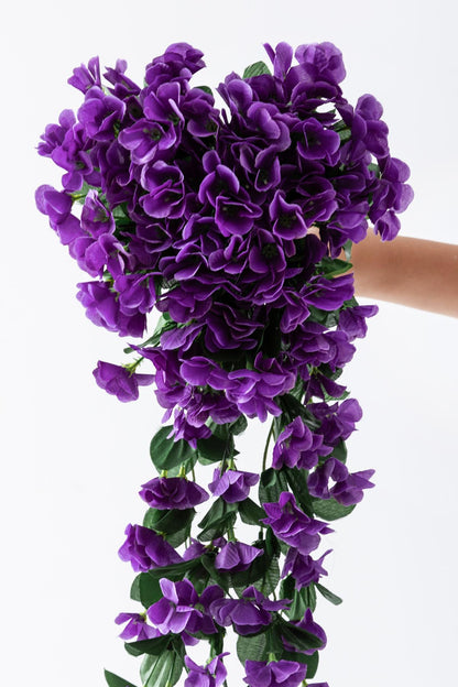 Yapay Çiçek Sarkan Begonvil Çiçeği 75 cm 22 Dal