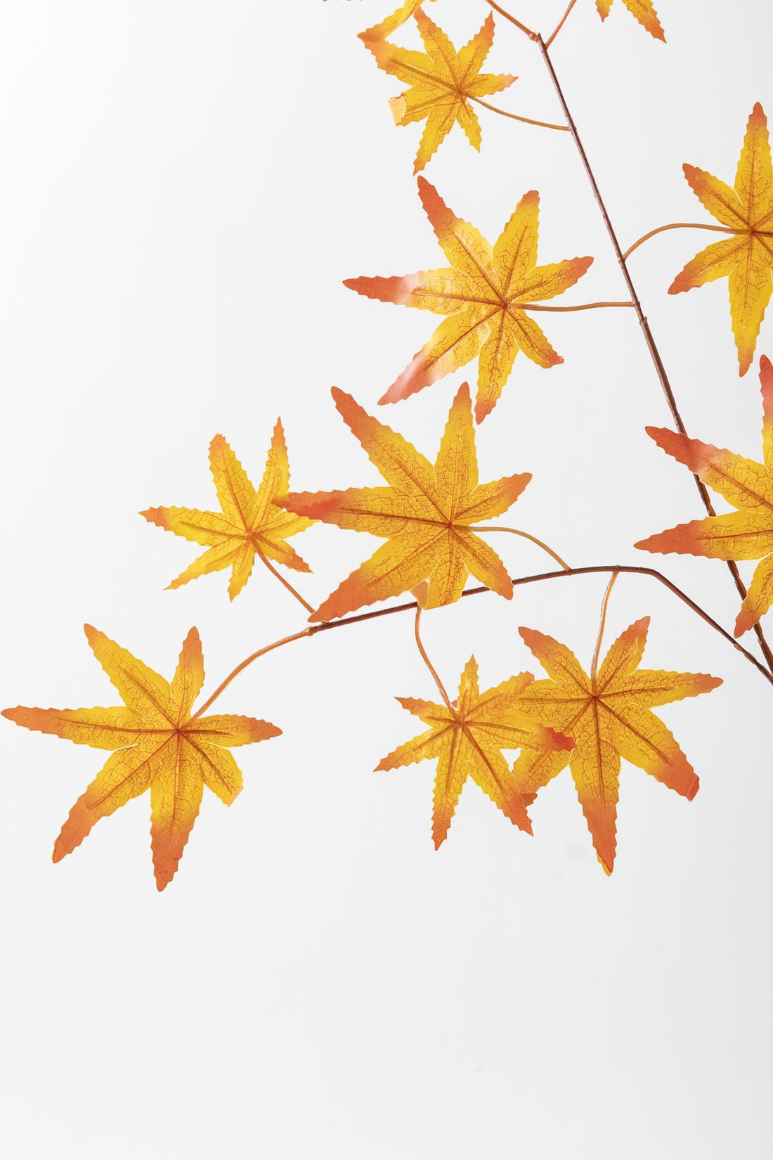 Yapay Çınar Yaprağı Demeti 12&