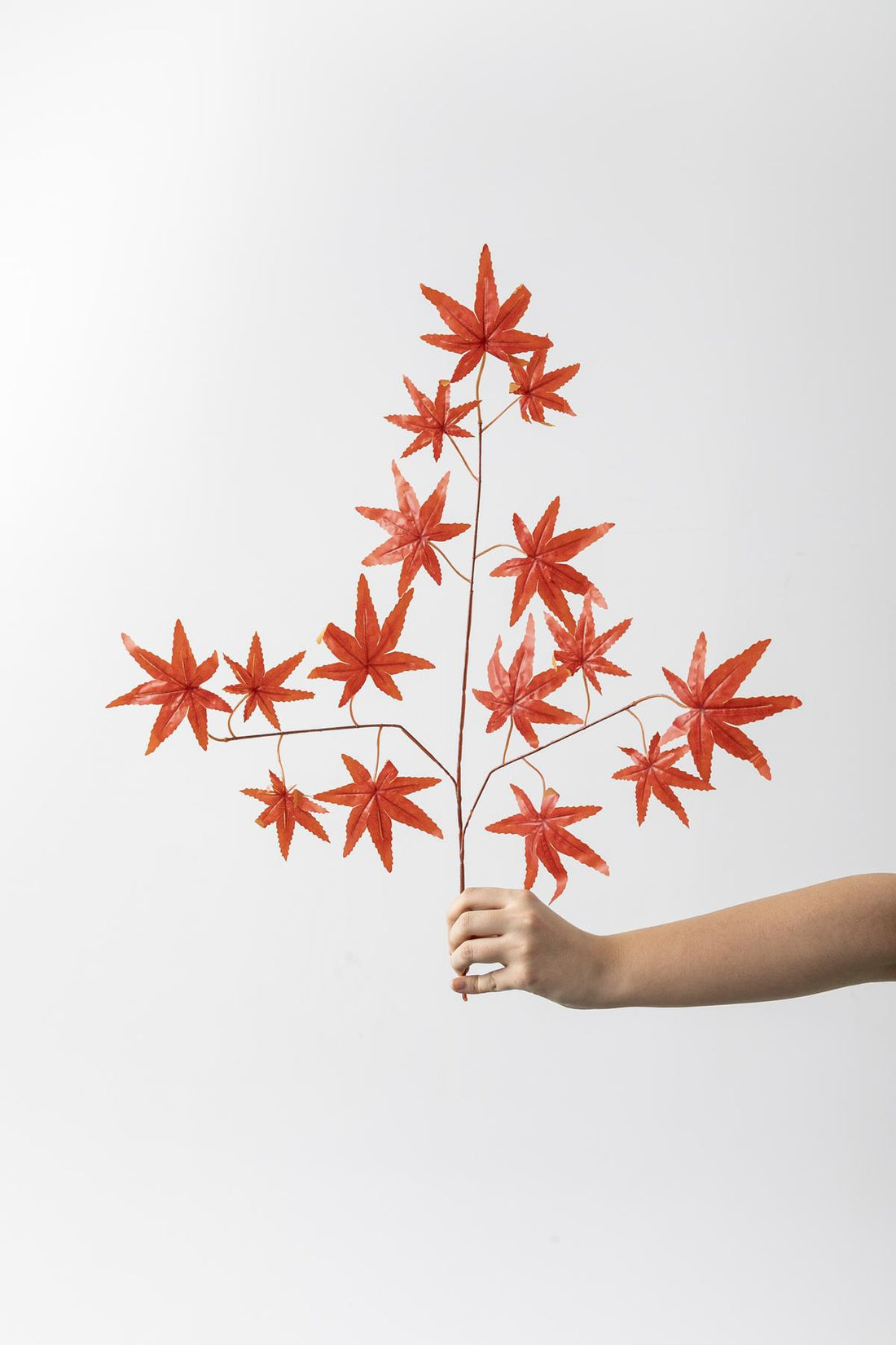 Yapay Çınar Yaprağı Demeti 12&