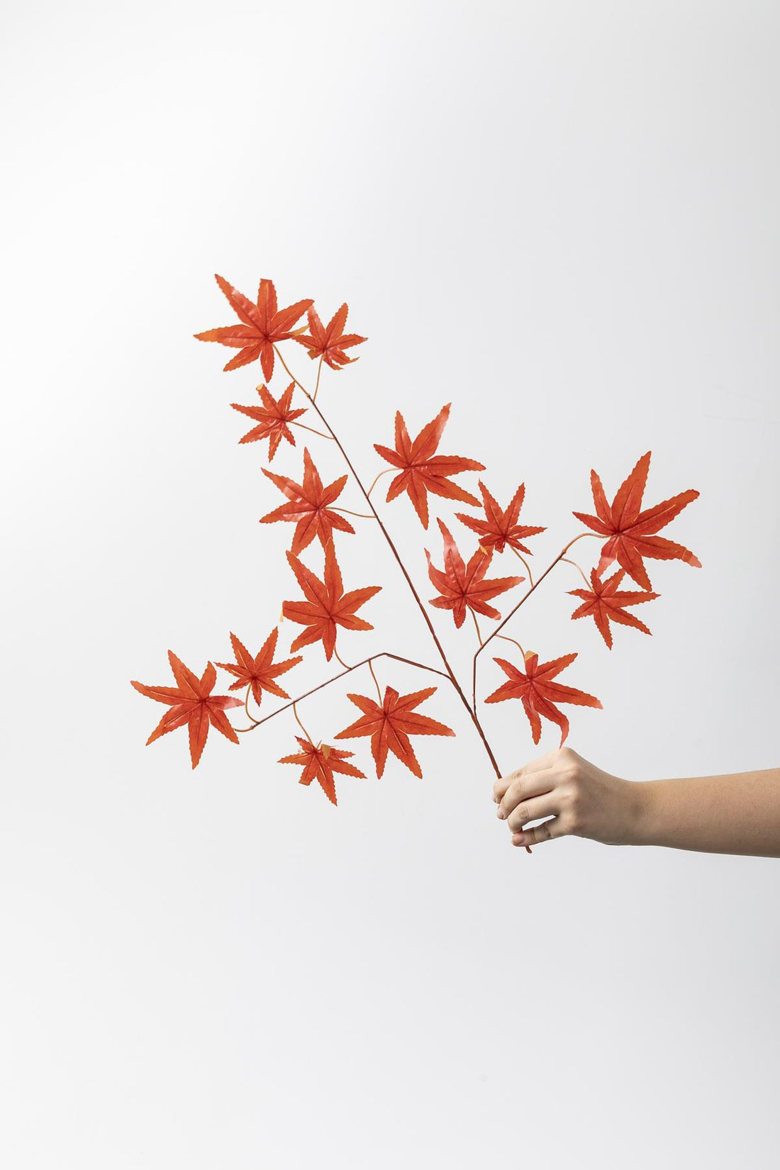 Yapay Çınar Yaprağı Demeti 12&