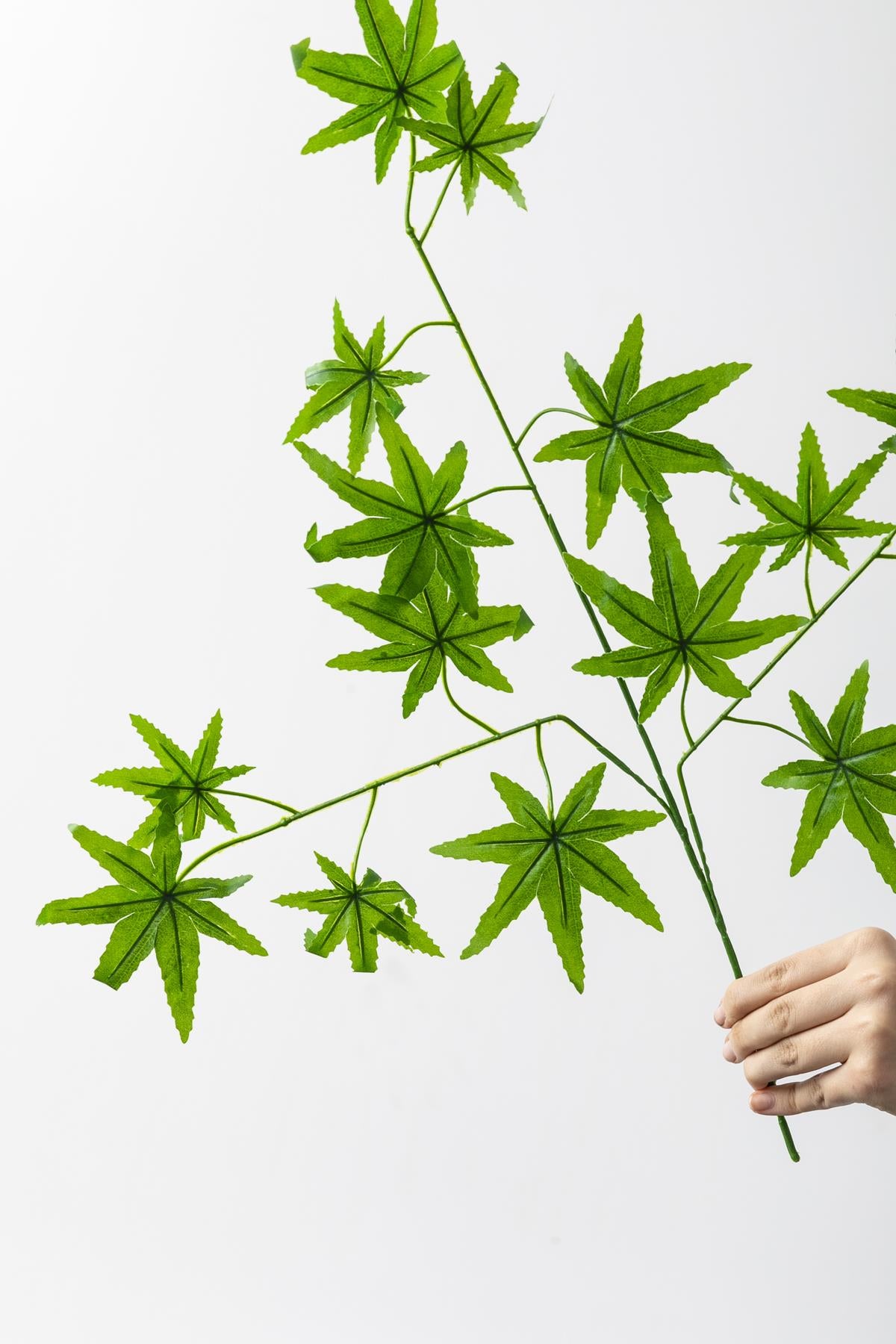 Yapay Çınar Yaprağı Demeti 12&