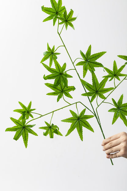 Yapay Çınar Yaprağı Demeti 12&