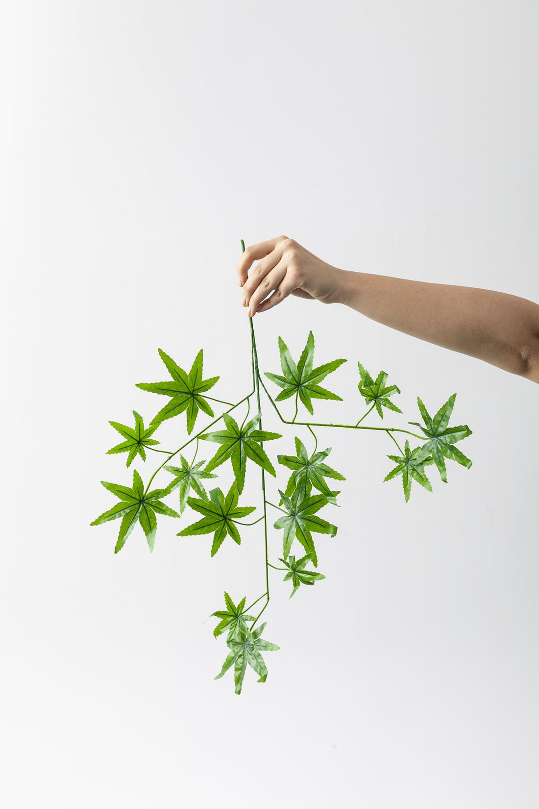 Yapay Çınar Yaprağı Demeti 12&