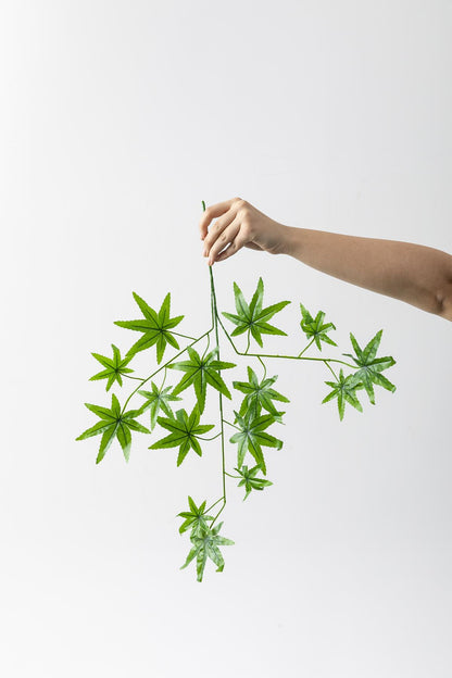 Yapay Çınar Yaprağı Demeti 12&