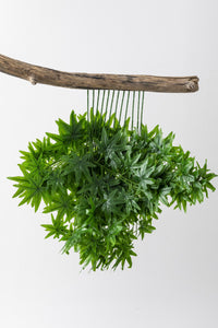 Yapay Çınar Yaprağı Demeti 12'li Yeşil