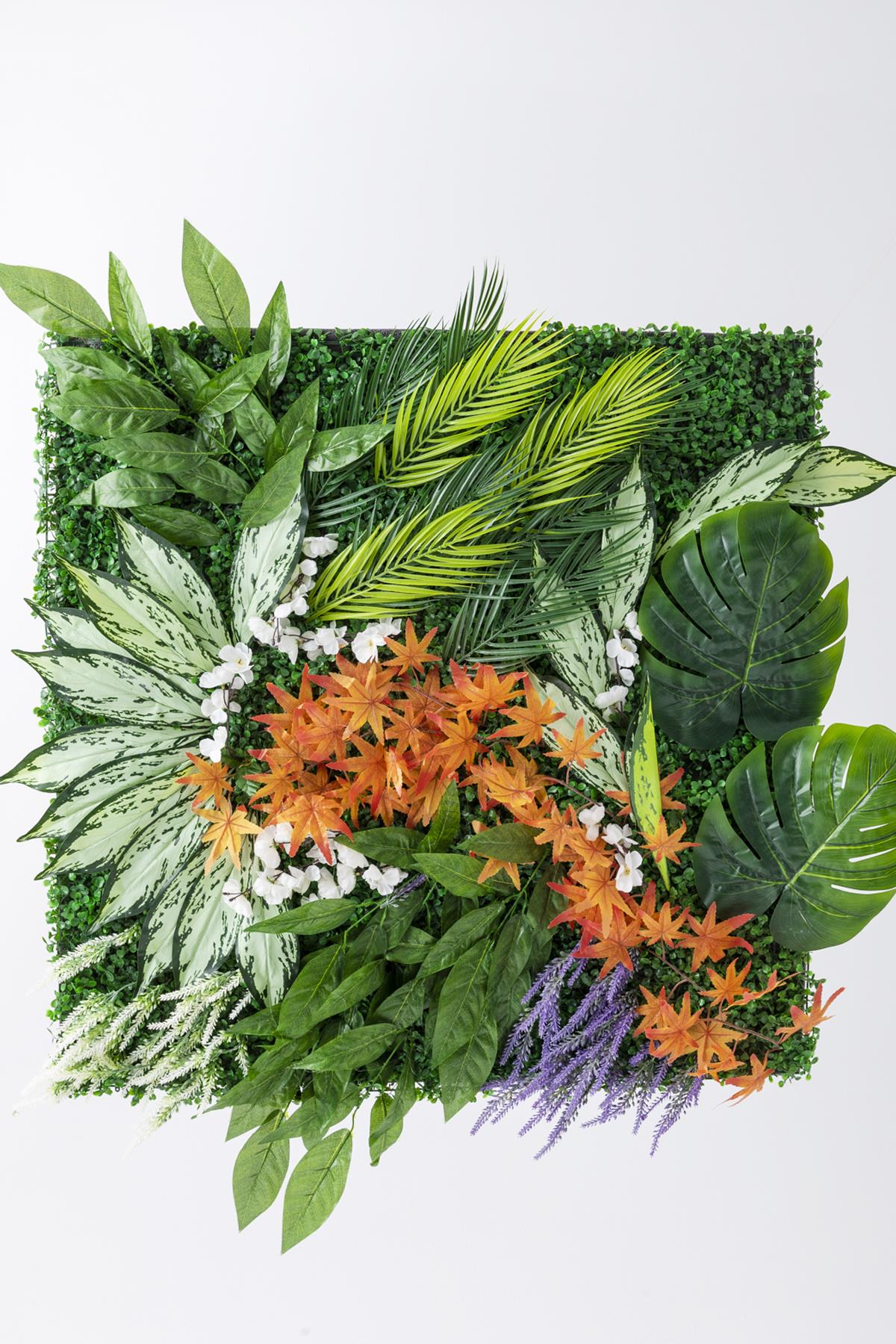 Yapay Dikey Bahçe 100x100 Model 2