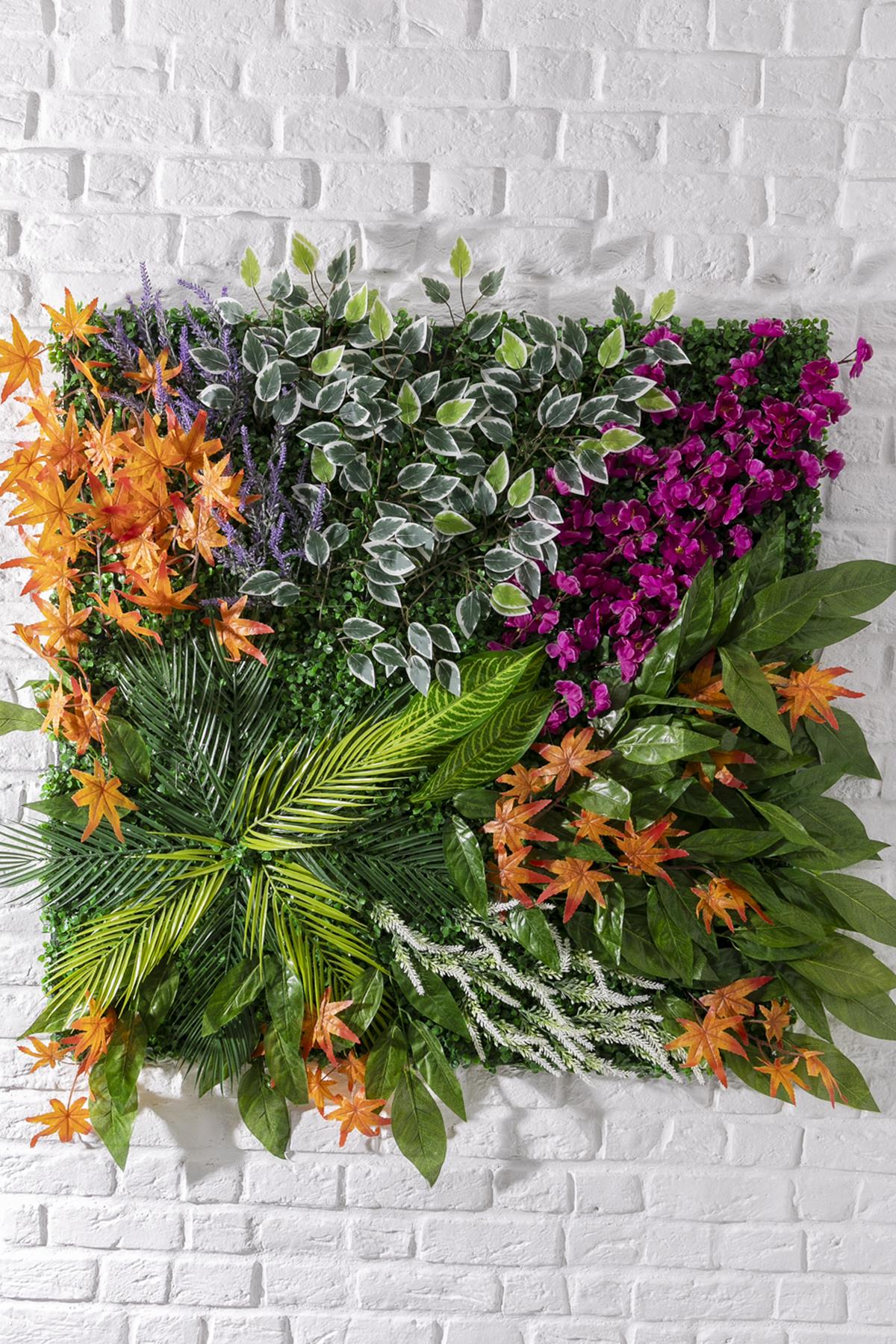 Yapay Dikey Bahçe 100x100 Model 3