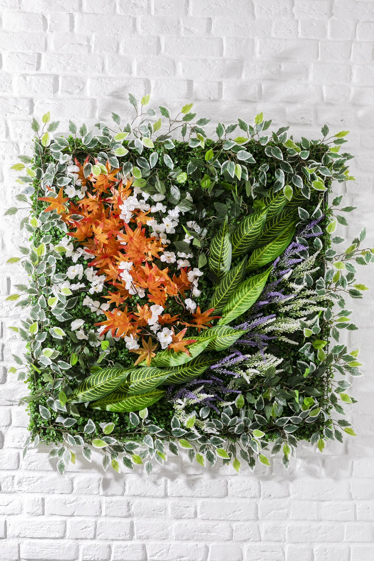 Yapay Dikey Bahçe 100x100 Model 4