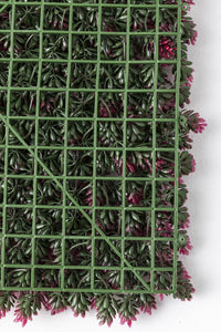 Yapay Duvar Paneli Uv Korumalı Çamdalı Kırmızı 50*50