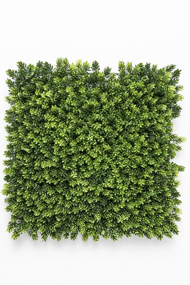 Yapay Duvar Paneli Uv Korumalı Çamdalı Yeşil 50*50