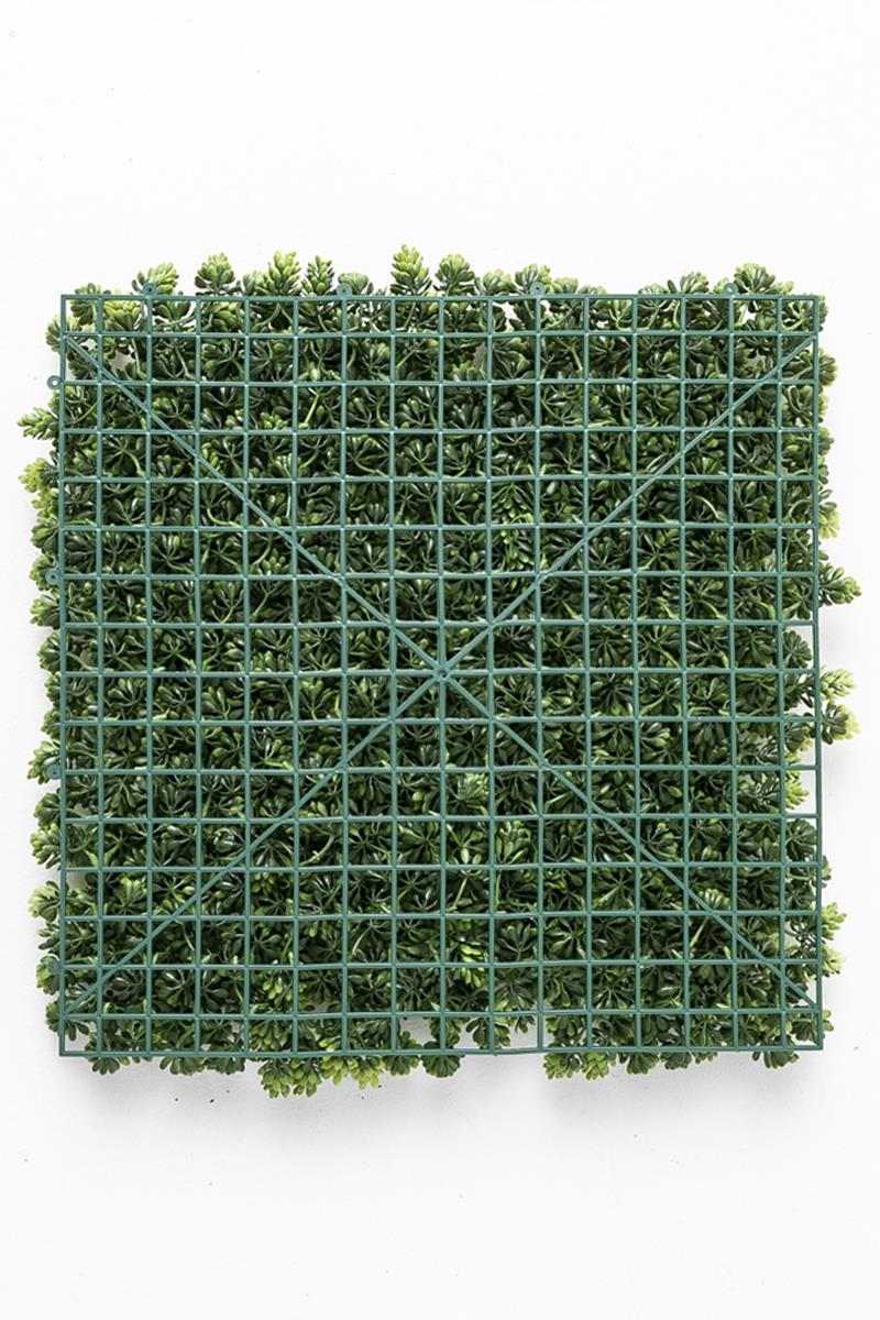 Yapay Duvar Paneli Uv Korumalı Çamdalı Yeşil 50*50