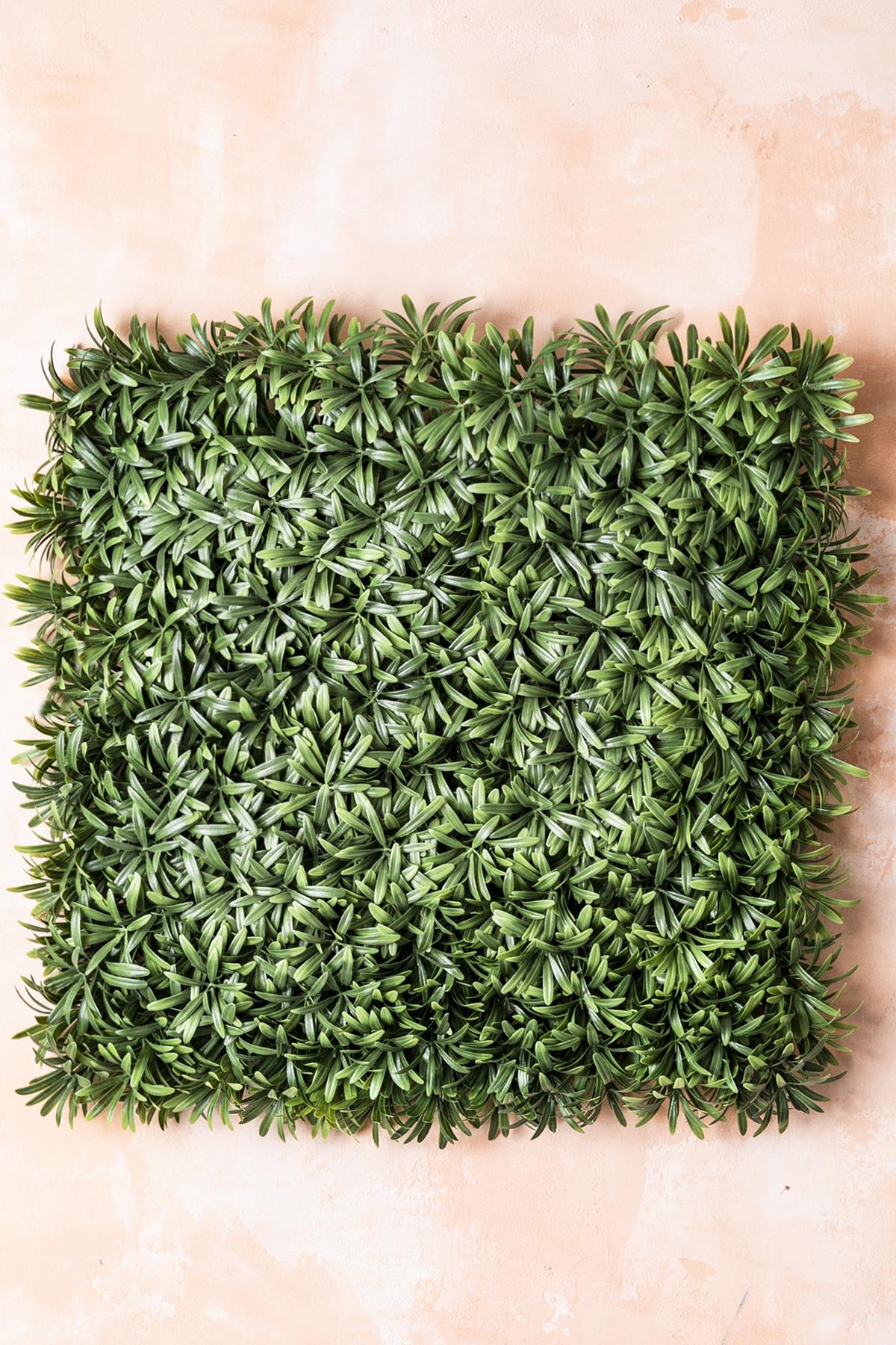 Yapay Duvar Paneli Uv Korumalı Defne Yaprağı 50*50