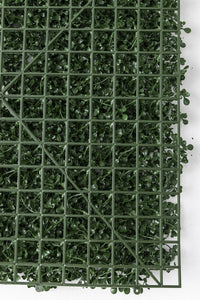 Yapay Duvar Paneli Uv Korumalı Şimşir Koyu Yeşil 50*50