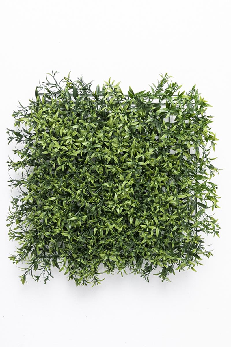 Yapay Duvar Paneli Uv Korumalı Zeytin Yaprağı 50*50