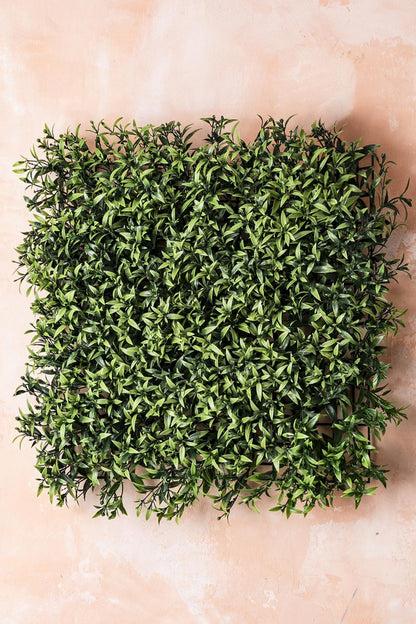 Yapay Duvar Paneli Uv Korumalı Zeytin Yaprağı 50*50