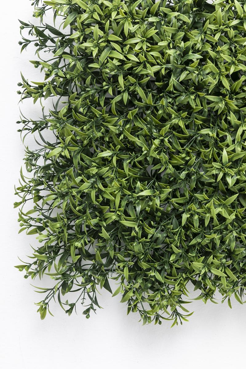 Yapay Duvar Paneli Uv Korumalı Zeytin Yaprağı 50*50