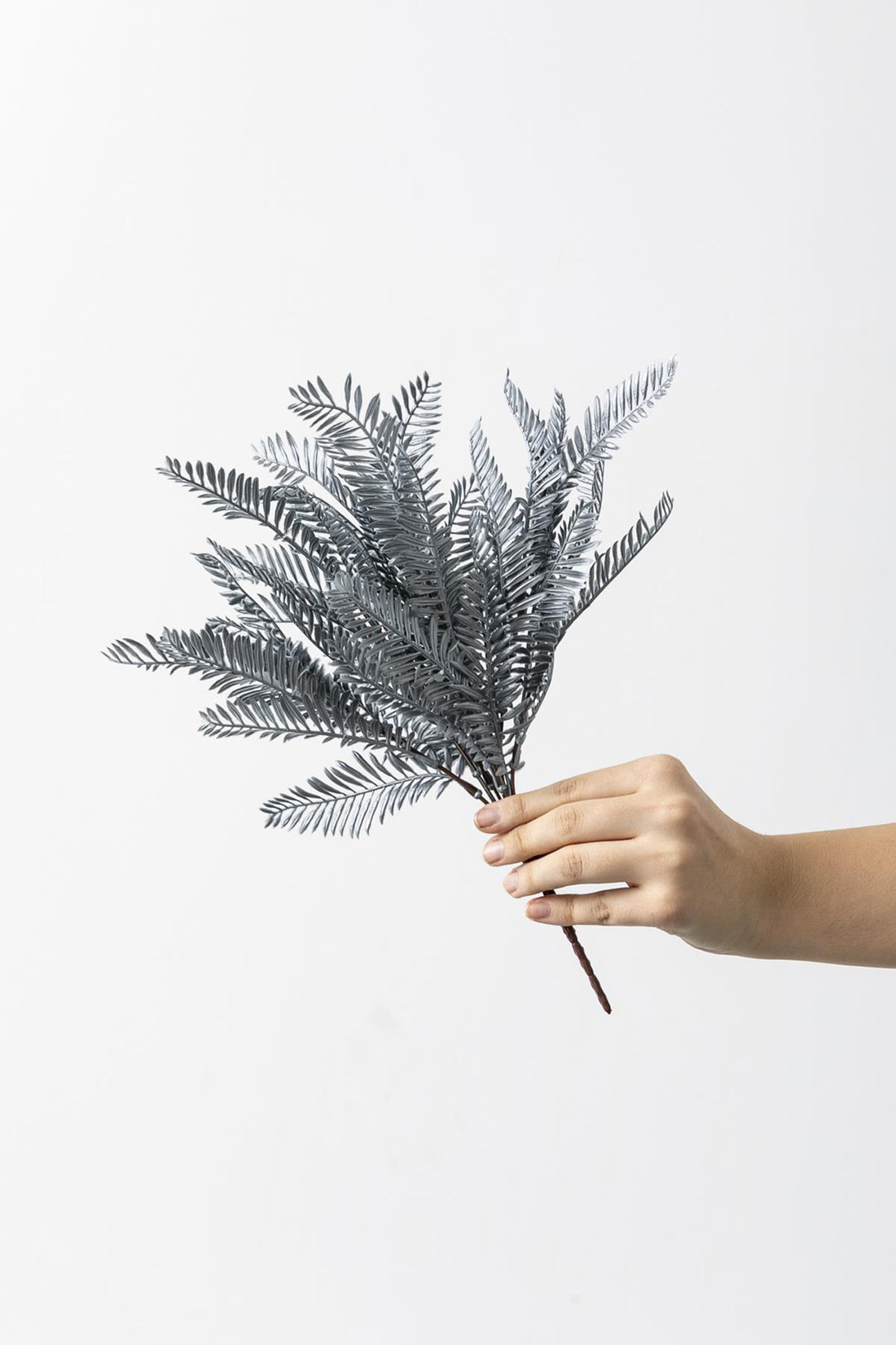 Yapay Fenix Demeti Gri 35 Cm 7 Dal(Uv)