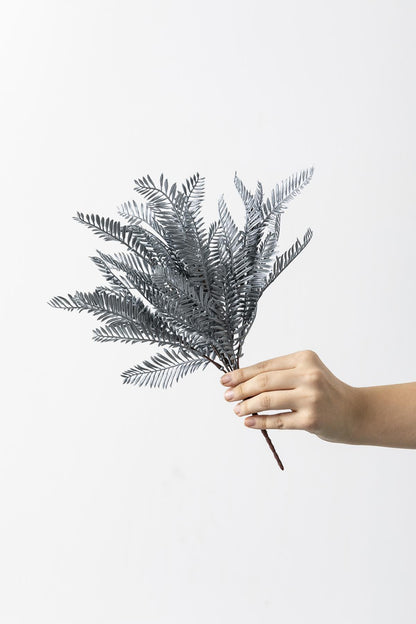 Yapay Fenix Demeti Gri 35 Cm 7 Dal(Uv)