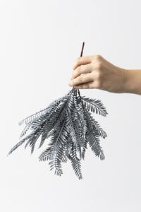 Yapay Fenix Demeti Gri 35 Cm 7 Dal(Uv)