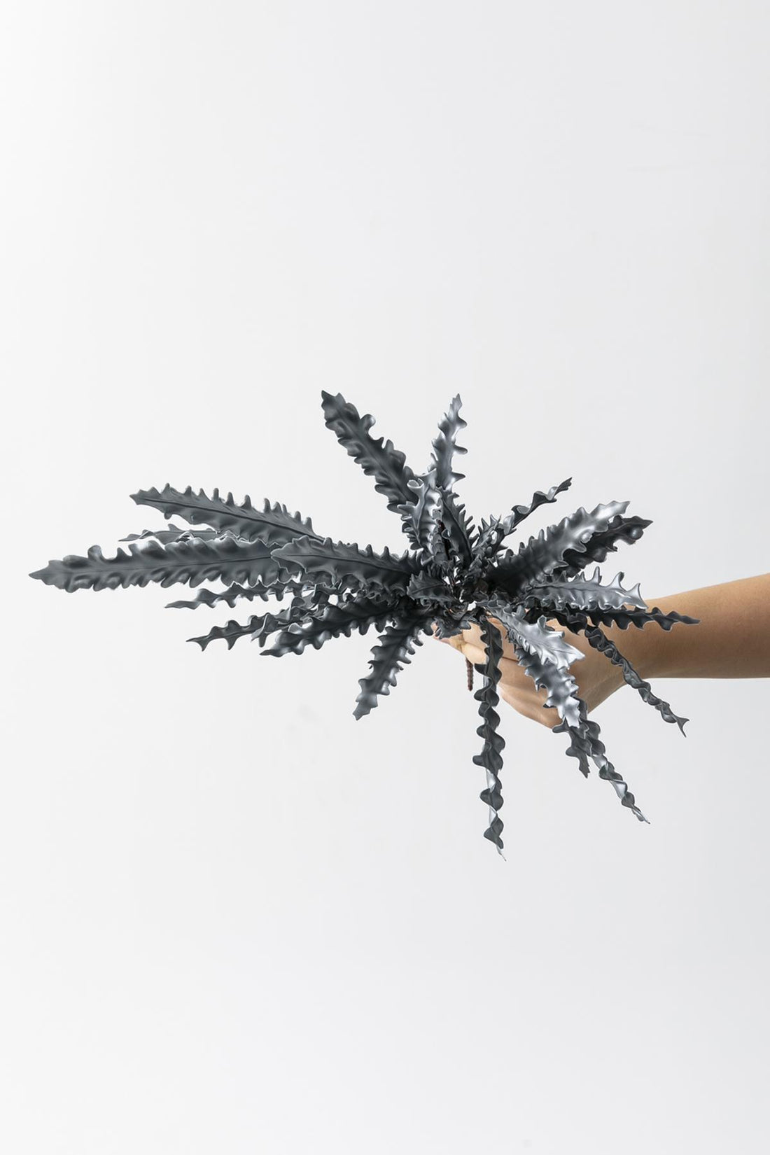 Yapay Fujer Demeti Gri 40 Cm 5 Dal(Uv)