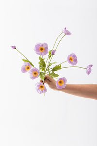 Yapay Gelincik Çiçeği 60 Cm Tek Dal